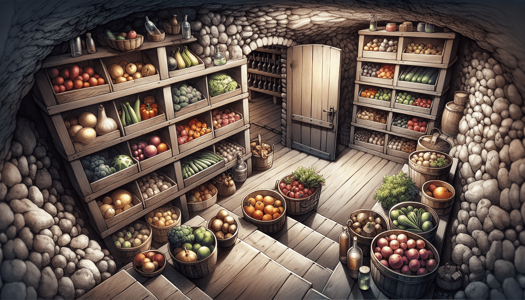 How To Build A Root Cellar For Food Storage